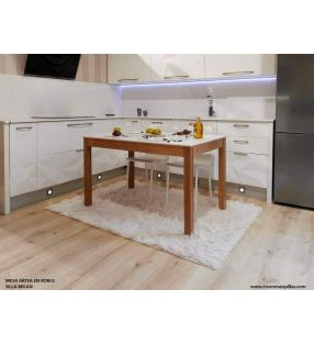 Mesa fija Artea encimera en Dekton