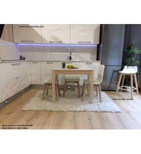Mesa fija Artea encimera en Dekton