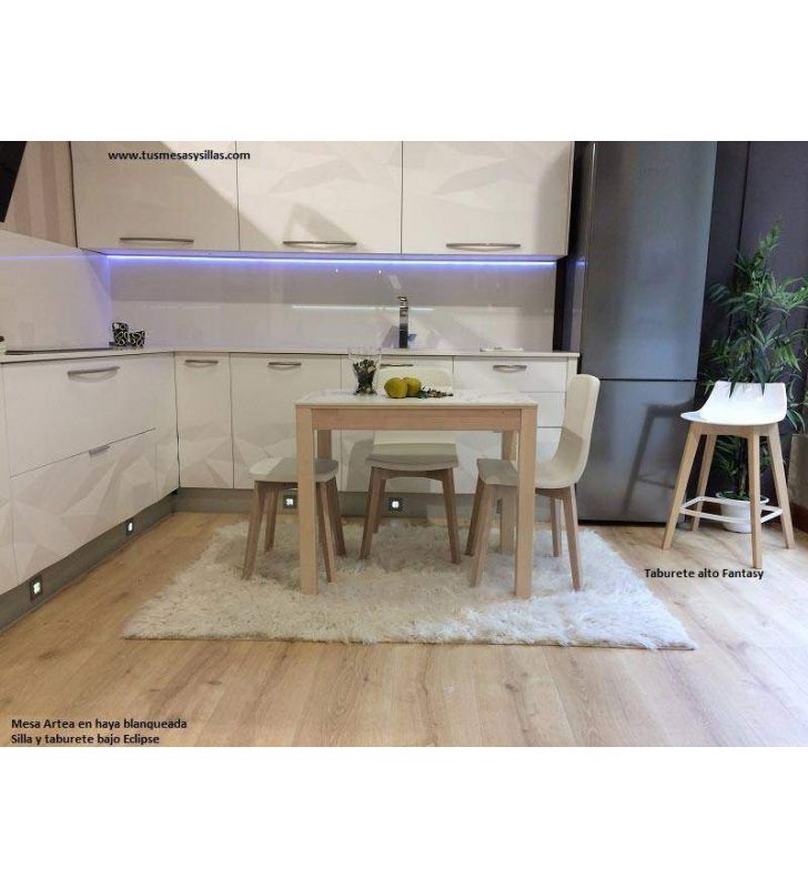 Mesa fija Artea encimera en Dekton