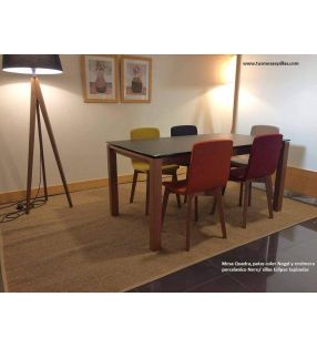 Mesa Fija de estilo nordico Quadra
