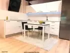 Mesa cocina extensible Penta Mesima encimera cerámica