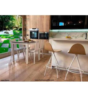 Mesa cocina extensible Penta Mesima encimera cerámic