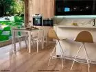 Mesa cocina extensible Penta Mesima encimera cerámica