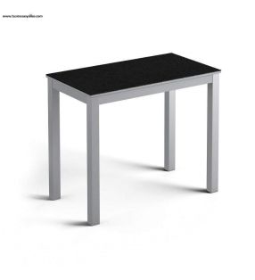 Mesa Livia con fondo 45 y 50 cm encimera en porcelanico