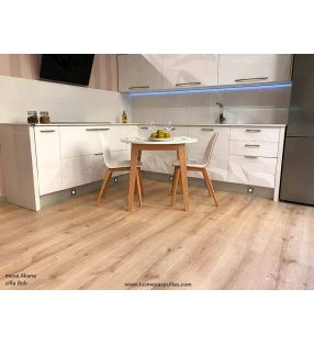 Silla Bob Pata madera de cocina comedor y contract