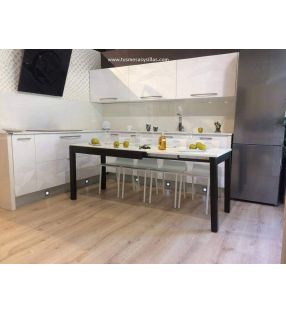 Mesa Extensible Artea encimera Silestone