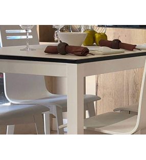 Mesa fija Luna encimera en porcelanico