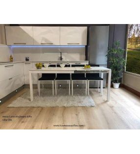 Mesa Extensible Luna encimera Dekton