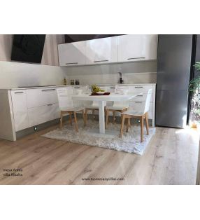 Mesa extensible de pie central Antea