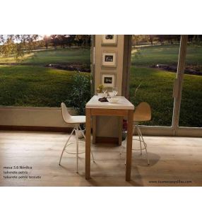 Mesa barra estrecha extensible 3.6