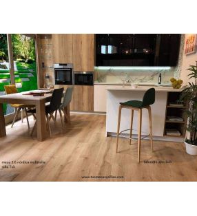 Taburete con respaldo Bob alto cocina y hosteleria