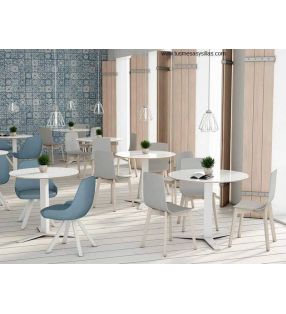 Mesa Peliccan encimera ceramica, cristal y fenix