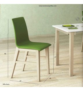 sillas-tapizadas-estrechas-cocina