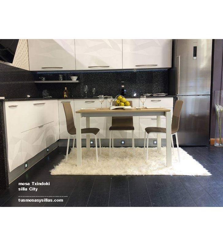 MesaPunto extensible 140x70 para cocina y comedor de Ondarreta