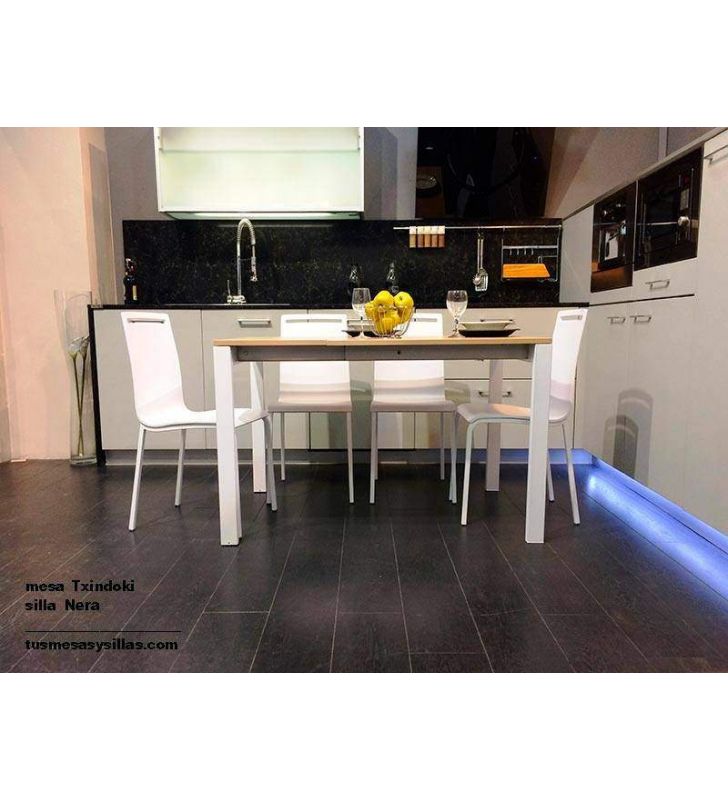 Table de cuisine Spot 110x80 extensible d'Ondarreta
