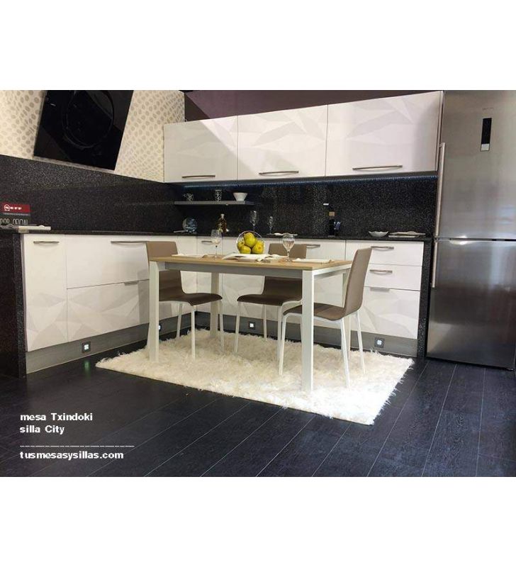 Mesa Punto extensible Ondarreta 140x90 cocina y comedor