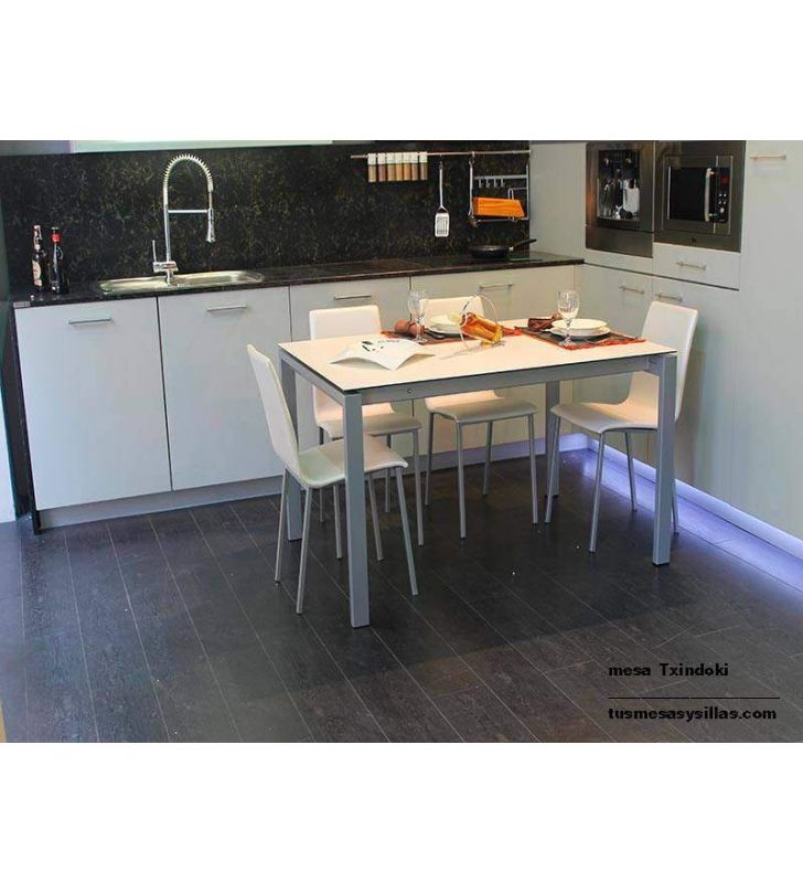 Table extensible ondarreta 140x60 cuisine et salle à manger