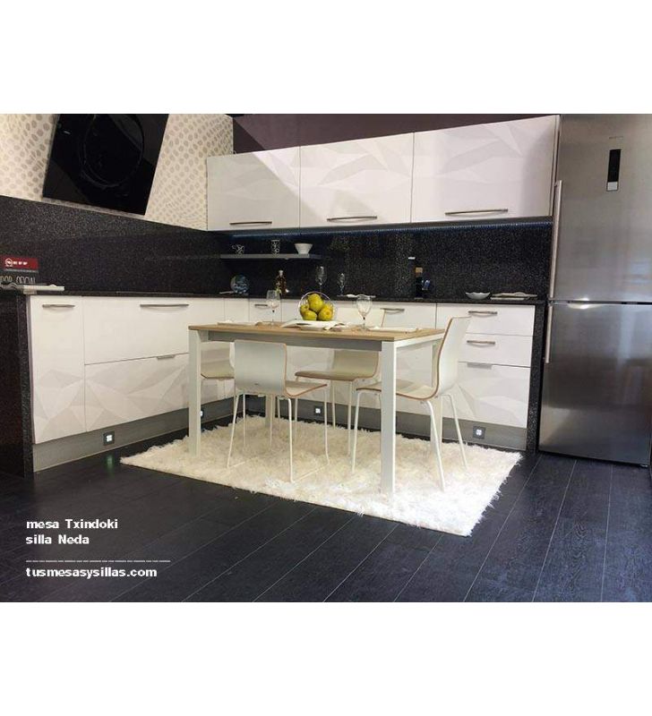 Mesa Punto extensible 130x60 para cocina y hosteleria