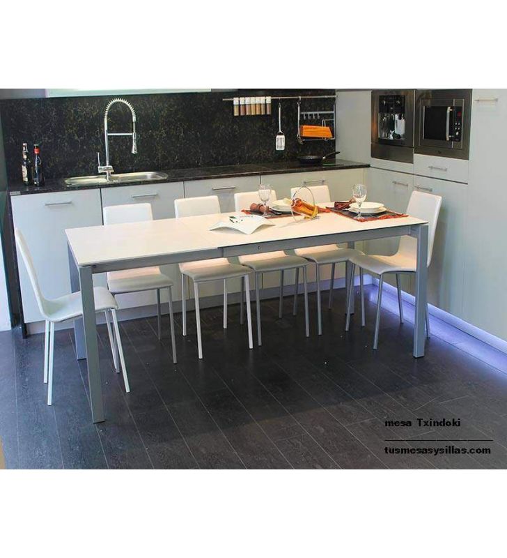 Mesa Punto extensible Ondarreta 150x80 cocina y comedor