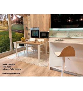 mesa cocina extensible Punto Ondarreta 100x60