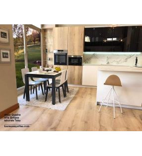 Mesa Fija de estilo nordico Quadra