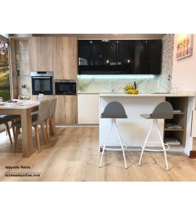 taburete alto Petris patas metalicas