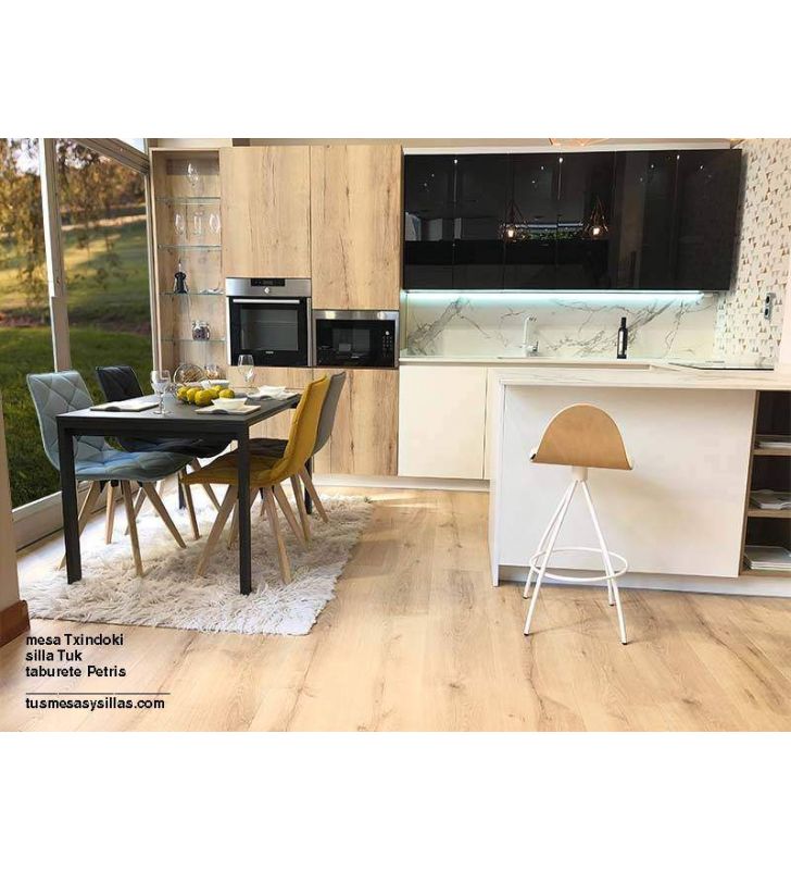 mesa cocina extensible Punto Ondarreta 90x90 cuadrada