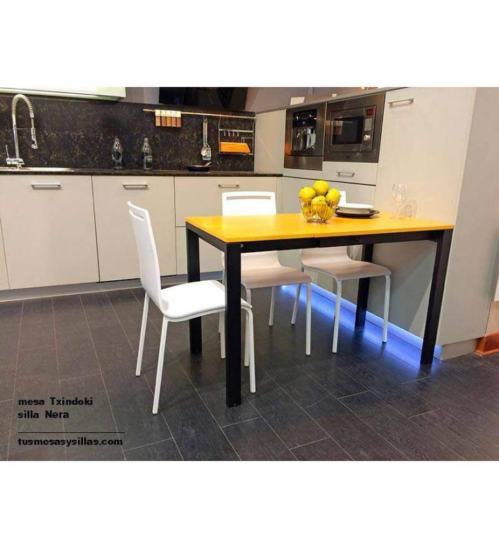 mesa cocina extensible Punto 110x60 de Ondarreta