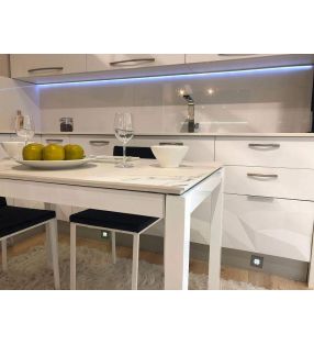 Mesa fija Luna con encimera Dekton