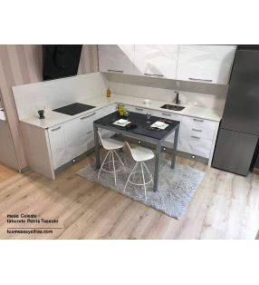 Mesa alta mostrador Celeste extensible