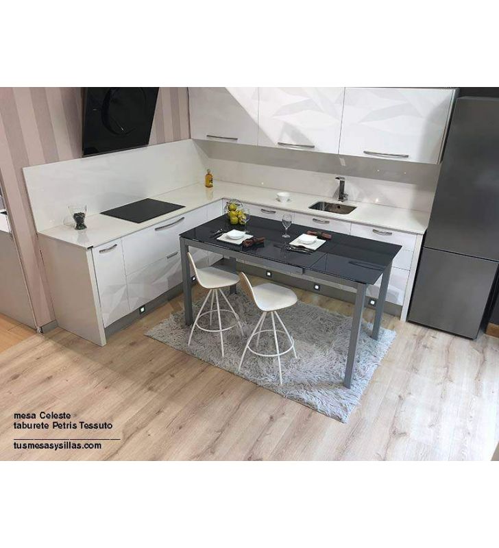 Mesa alta mostrador Celeste extensible