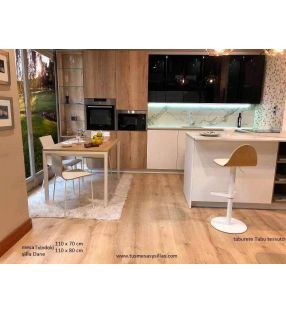 Table de cuisine Punto Extensible Ondarreta 130x70