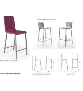 Tabouret haut Milan