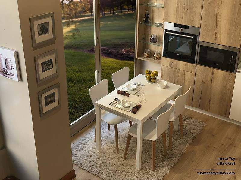 Mesas pequeñas o estrechas para cocinas fijas y extensibles, baratas
