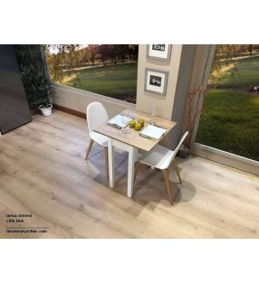Table de cuisine petite extensible en format livre Arpa