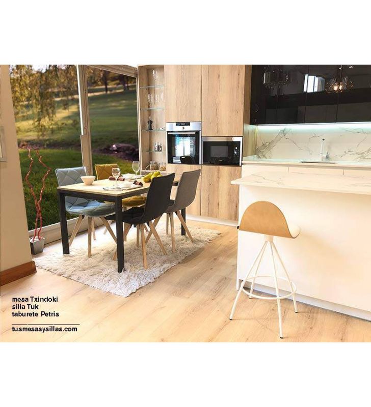 Mesa cocina Punto Extensible Ondarreta 130x80 moderna