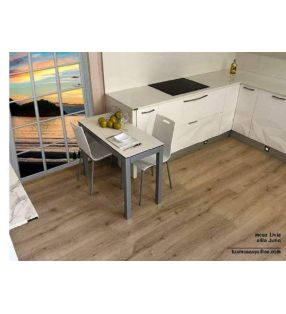 Mesa extensible con encimera en Dekton Penta