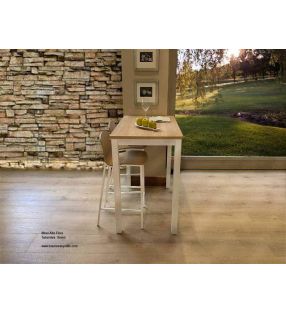 Mesa alta  fija de estilo nordico Flora