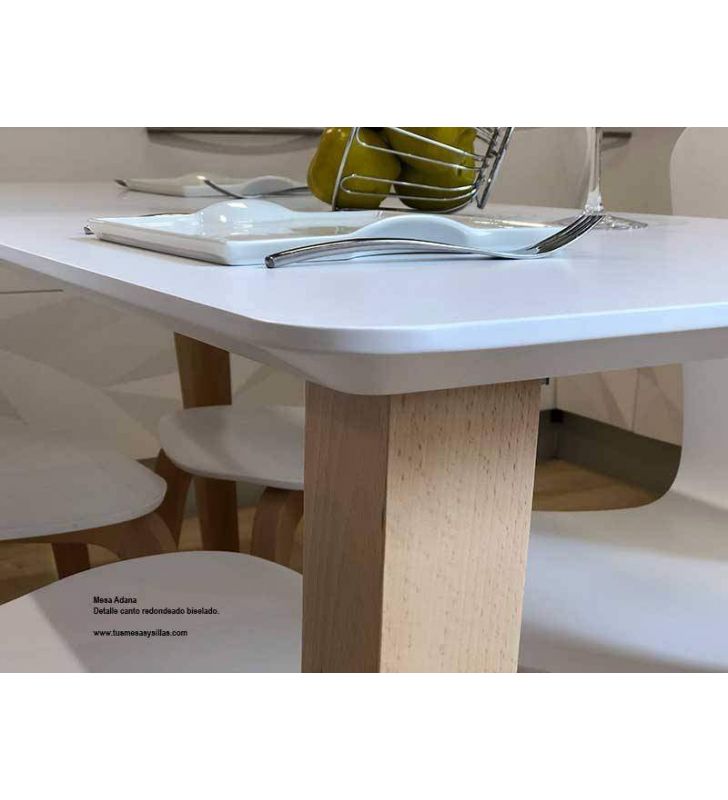 Mesa Adana encimera lacada multiple medidas