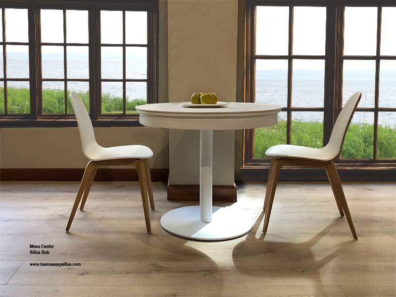 Mesa redonda Center 90 cm encimera en formica