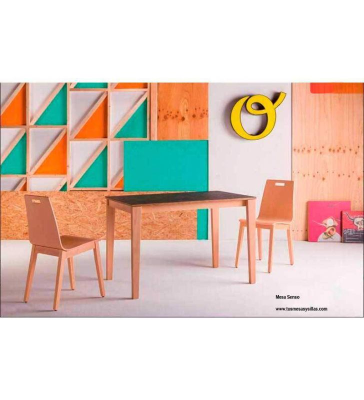 Mesa madera nórdica Senso