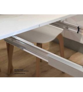 Mesa redonda extensible clasica