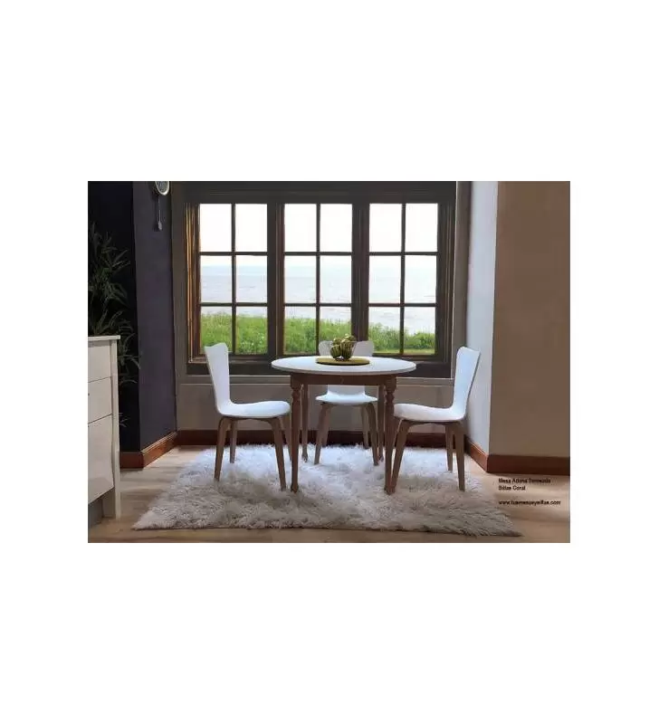 Table fixe ronde de style classique Atxea