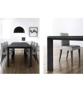 mesa extensible Iru de comedor moderna ondarreta