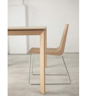 mesa extensible Iru de comedor moderna ondarreta