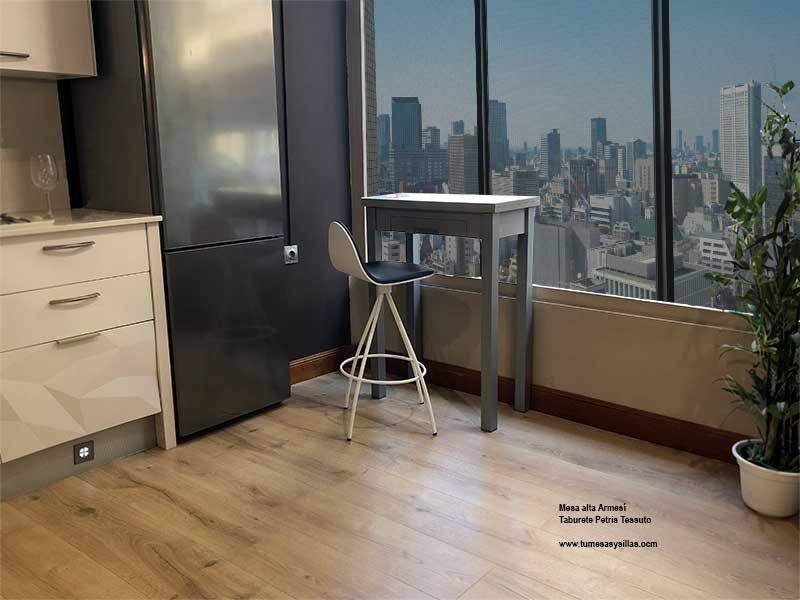 Table de cuisine petite extensible en format livre Arpa