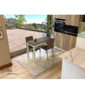 Mesa extensible con encimera en Dekton Penta