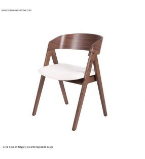 Chaise Surround en chêne ou noyer Rina