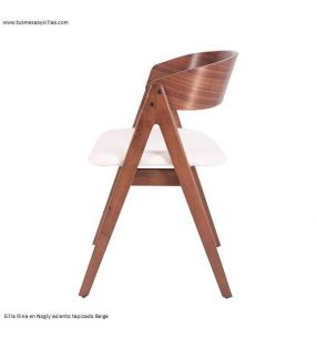 Chaise Surround en chêne ou noyer Rina