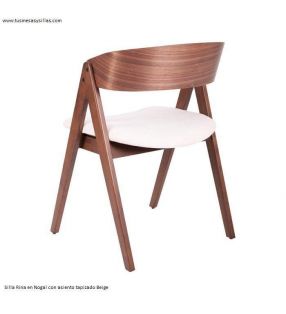 Chaise Surround en chêne ou noyer Rina